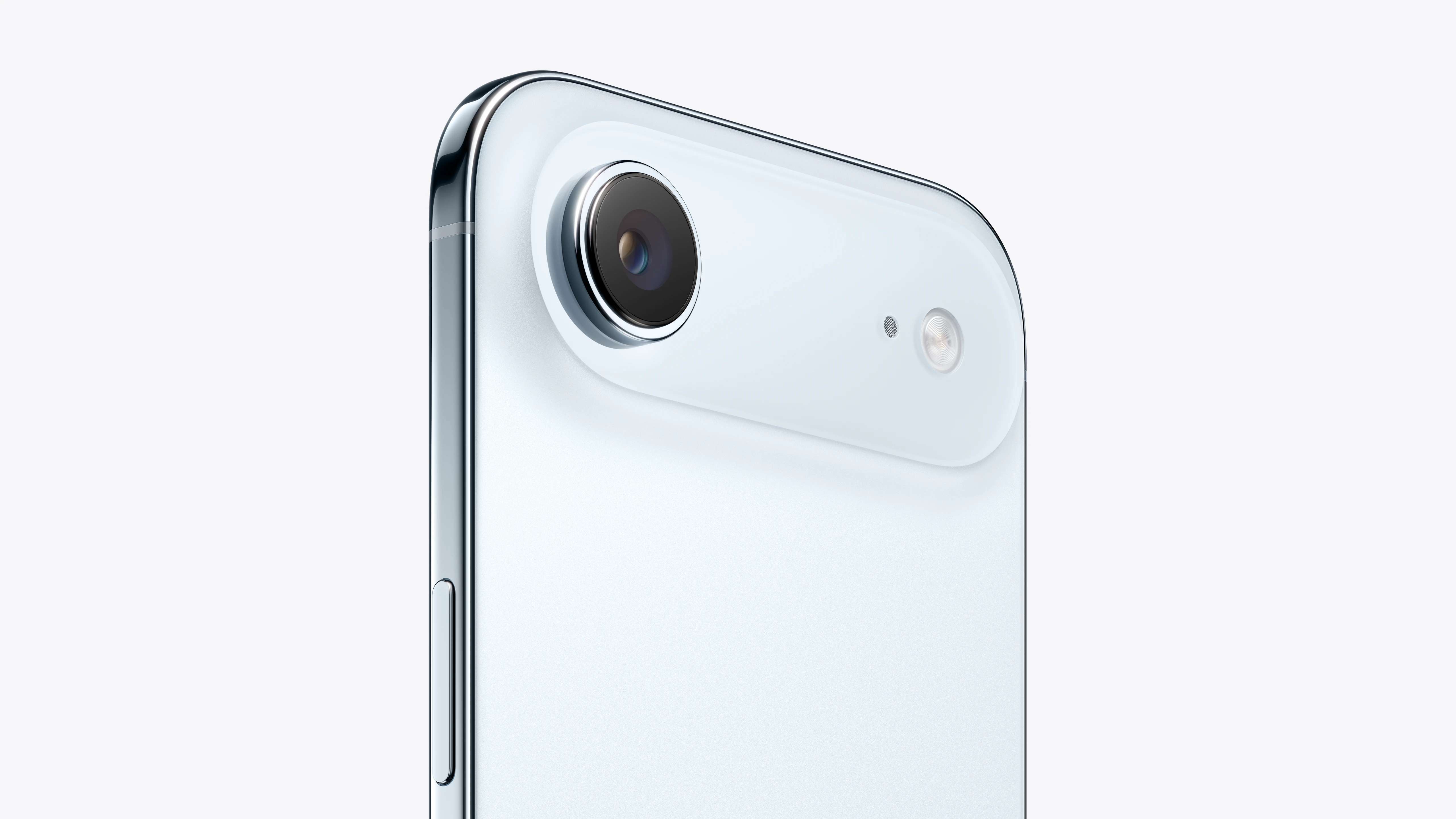 Apple iPhone 17 Air Sky Blue Side Image